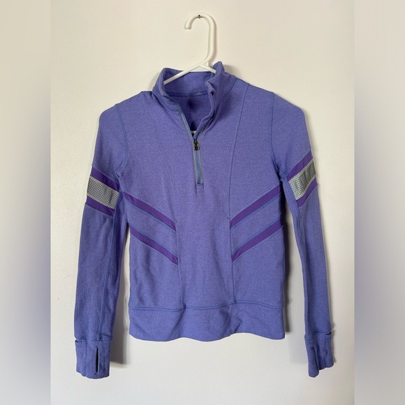 Ivivva Other - Ivivva Lululemon Glow and Go 1/2 Zip Pullover Size 8 Purple